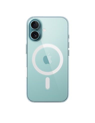 Чехол Apple iPhone16 Clear Case with MagSafe, Прозрачный