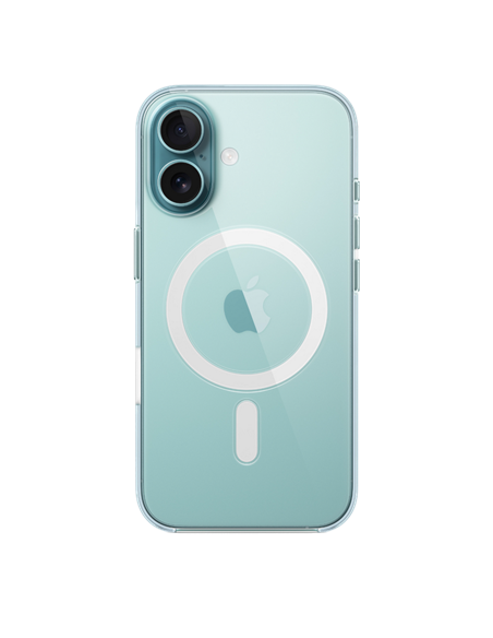 Чехол Apple iPhone16 Clear Case with MagSafe, Прозрачный