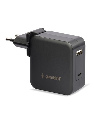 Adaptor de rețea universal Gembird NPA-PD60-01, 60W