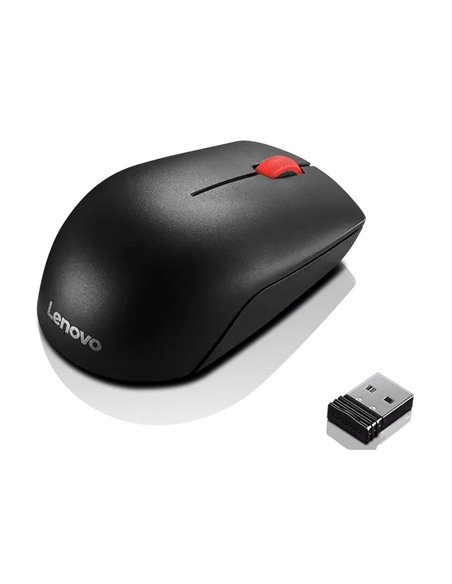 Беcпроводная мышь Lenovo Essential Compact, Чёрный