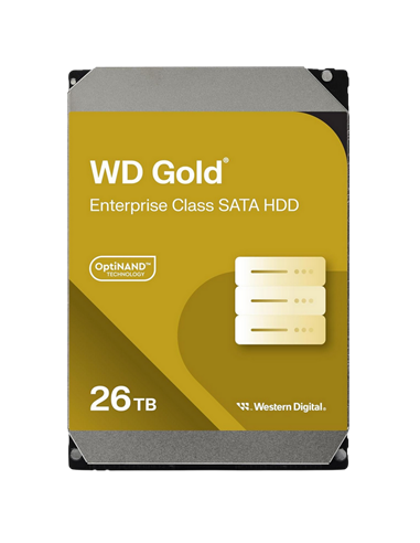 Жесткий диск Western Digital WD Gold, 3.5", 26 ТБ <WD261KRYZ>