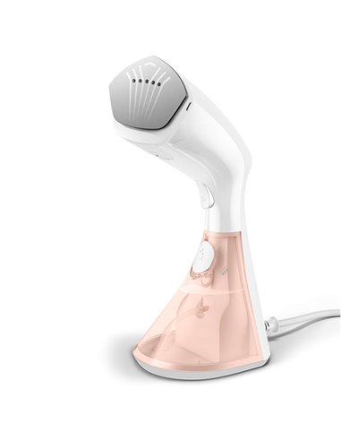 Aparat de călcat vertical cu aburi PHILIPS GC801/10, Alb | Roz