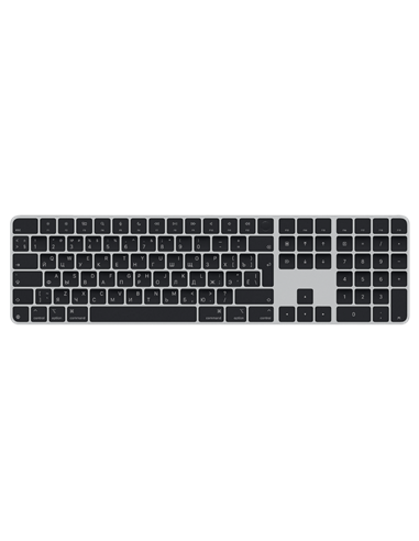 Клавиатура Apple Magic Keyboard with Touch ID and Numeric Keypad A3119 USB-C, Беспроводное, Чёрный