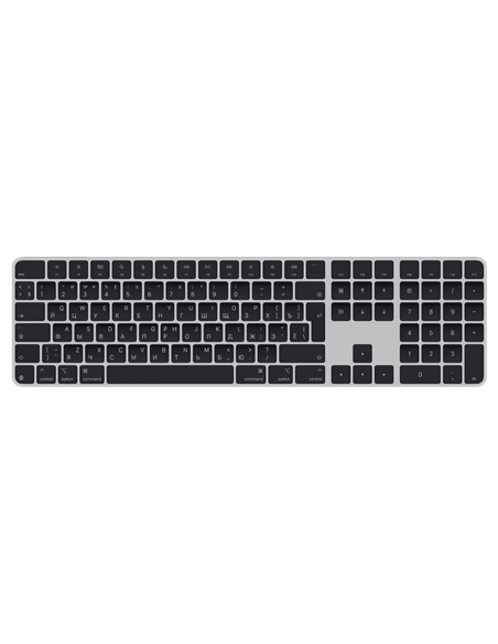 Клавиатура Apple Magic Keyboard with Touch ID and Numeric Keypad A3119 USB-C, Беспроводное, Чёрный