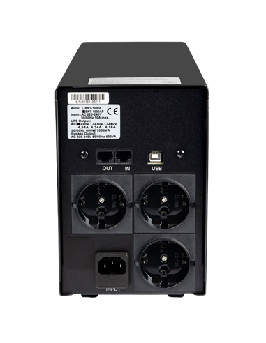 Sursă de alimentare neîntreruptibilă PCM BNT-1200AP, Linear-interactiv, 1200VA, Turn