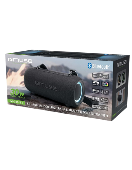 Boxă portabilă MUSE M-785 BT, Gri inchis