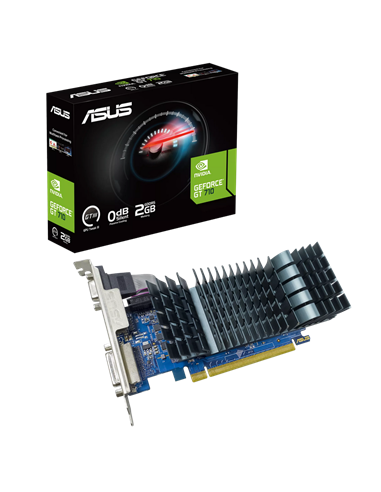 Видеокарта ASUS GT710-SL-2GD5-BRK-EVO,  2ГБ GDDR5 64бит
