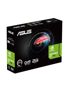 Видеокарта ASUS GT710-SL-2GD5-BRK-EVO,  2ГБ GDDR5 64бит 2