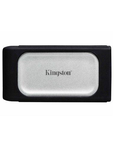 SSD portabil extern Kingston XS2000, 4 TB, Argintiu (SXS2000/4000G)