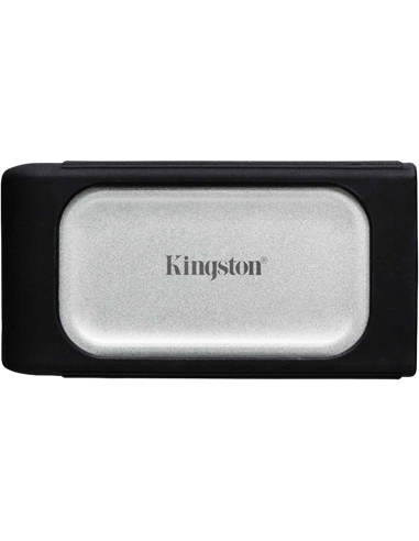 Внешний портативный SSD накопитель Kingston XS2000, 4 ТБ, Серебристый (SXS2000/4000G)