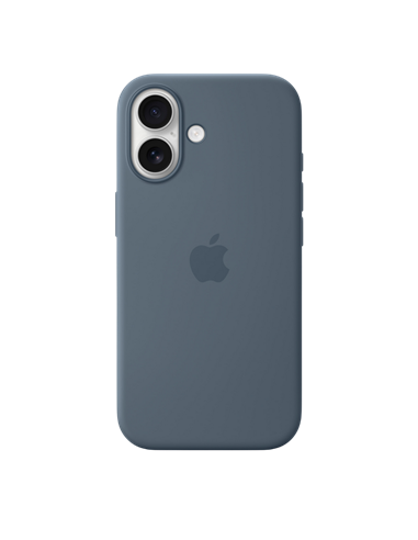 Husă Apple iPhone 17 Silicone Case with MagSafe, Anchor Blue