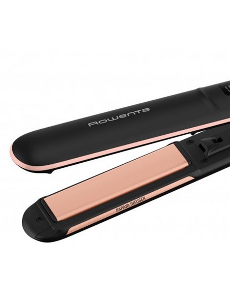 Выпрямитель для волос Rowenta Express Shine Papaya SF4620F0, Чёрный