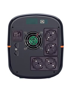 UPS Tuncmatik Digitech Eco 2000VA/1200W Line-interactive, LED Panel, 4x Shuko 2