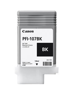 Картридж чернильный Canon PFI-107, 130мл, Черный 2