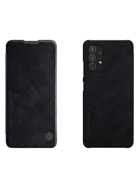 Чехол книжка Nillkin Galaxy A72 - Qin LC, Чёрный