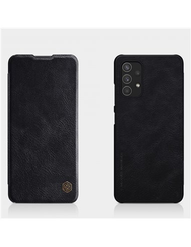 Чехол книжка Nillkin Galaxy A72 - Qin LC, Чёрный