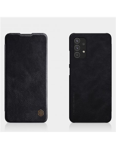 Чехол книжка Nillkin Galaxy A72 - Qin LC, Чёрный