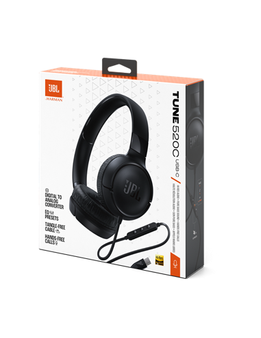 Наушники JBL Tune 520C, Чёрный