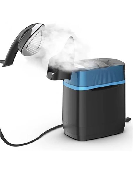 Fier de călcat cu generator de abur Tefal UT2020E0, Negru Albastru