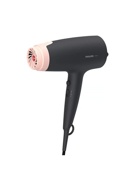 Uscător de păr Philips BHD350/10, 2100 W, Negru | Roz