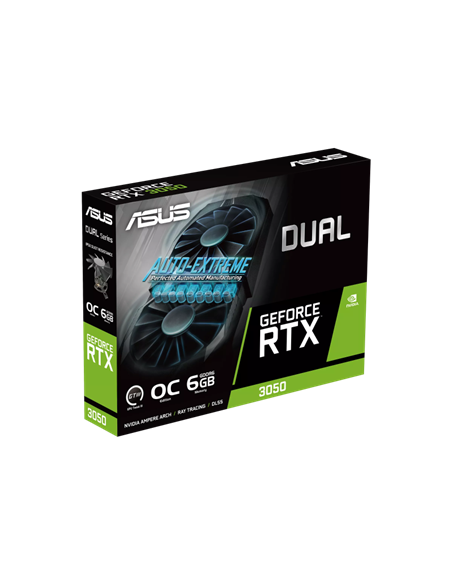 Placă Video ASUS DUAL-RTX3050-O6G, 6GB GDDR6 96bit 