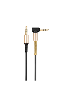 Cablu audio Xpower UPA02, 3.5 mm - 3.5 mm, 1m, Negru