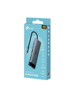 Adaptor Hub TP-LINK UH9120C, Argintiu 2