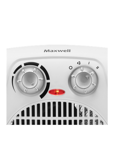 Тепловентилятор Maxwell MW-3458, 2000Вт, Белый