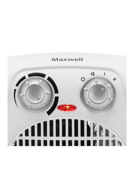 Тепловентилятор Maxwell MW-3458, 2000Вт, Белый