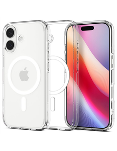 Husă Spigen Ultra Hybrid Mag Magsafe pentru Apple iPhone 17, Alb