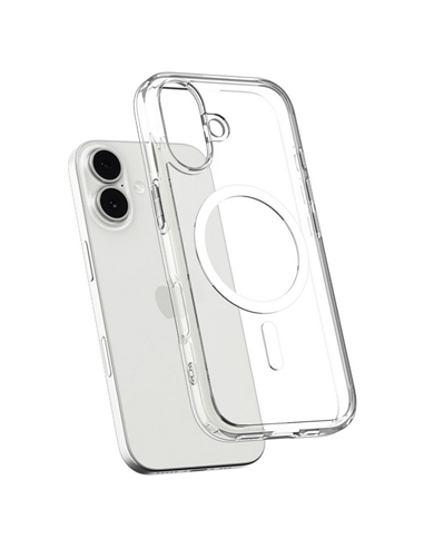 Husă Spigen Ultra Hybrid Mag Magsafe pentru Apple iPhone 17, Alb