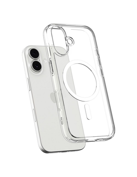 Husă Spigen Ultra Hybrid Mag Magsafe pentru Apple iPhone 17, Alb