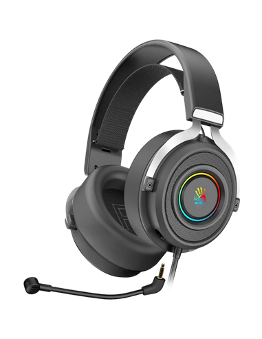 Căști gaming Bloody G535, USB, Negru | Argintiu