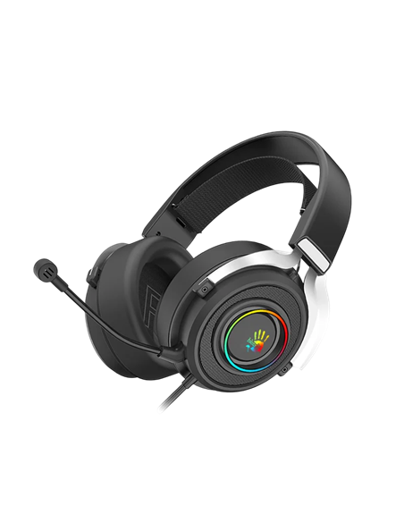 Căști gaming Bloody G535, USB, Negru | Argintiu
