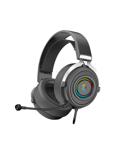 Căști gaming Bloody G535, USB, Negru | Argintiu