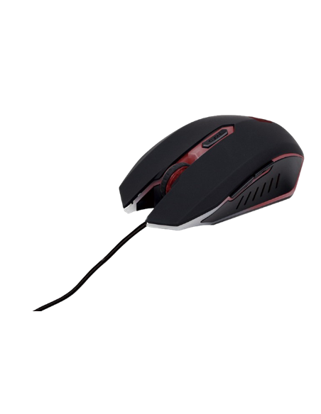 Set Tastatură + Mouse + Mouse Pad + Căști Gembird GGS-UMG4-02, Cu fir, Negru/Rosu