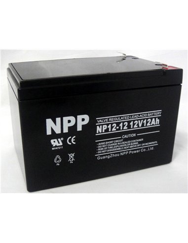 Аккумулятор для резервного питания Ultra Power GP7-12, 12В, 7А*ч