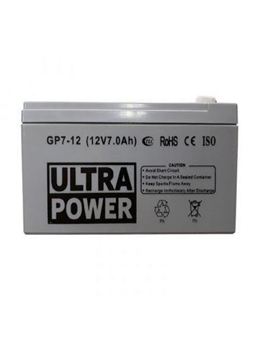 Acumulator UPS Ultra Power GP7-12, 12V, 7Ah