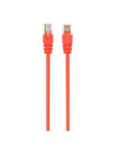 Patch cord Cablexpert PP12-0.25M/O, CAT5e UTP, 0,25m, Portocaliu
