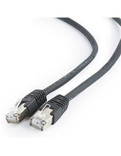 Patch cord Cablexpert PP6-0.5M/BK, Cat6 FTP , 0,5m, Negru 2