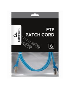Патч-корд Cablexpert PP6-1M/B, Cat6 FTP , 1м, Синий 2