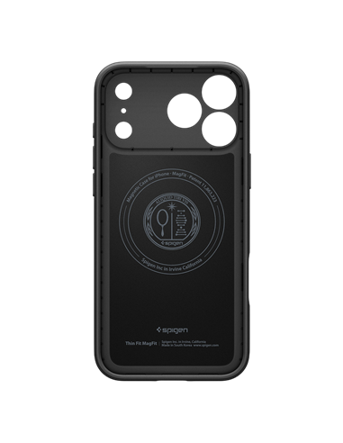 Чехол Spigen Thin Fit Mag Magsafe для Apple iPhone 17 Pro, Чёрный
