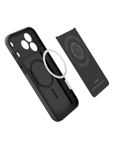 Чехол Spigen Thin Fit Mag Magsafe для Apple iPhone 17 Pro, Чёрный