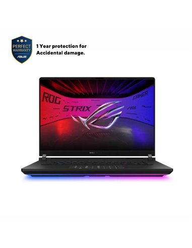 Игровой ноутбук 16" ASUS ROG Strix SCAR 16 G635LW, Off Black, Intel Core Ultra 9 275HX, 32Гб/2048Гб, Без ОС