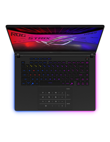 Laptop Gaming 16" ASUS ROG Strix SCAR 16 G635LW, Off Black, Intel Core Ultra 9 275HX, 32GB/2048GB, Fără SO
