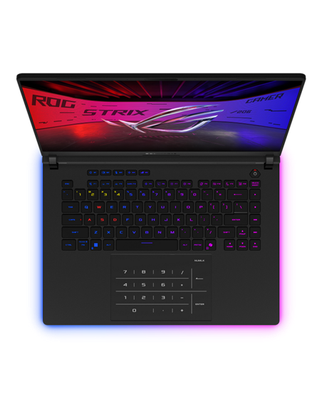 Laptop Gaming 16" ASUS ROG Strix SCAR 16 G635LW, Off Black, Intel Core Ultra 9 275HX, 32GB/2048GB, Fără SO