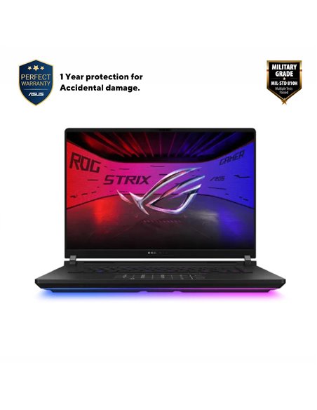 Игровой ноутбук 16" ASUS ROG Strix SCAR 16 G635LW, Off Black, Intel Core Ultra 9 275HX, 32Гб/2048Гб, Без ОС