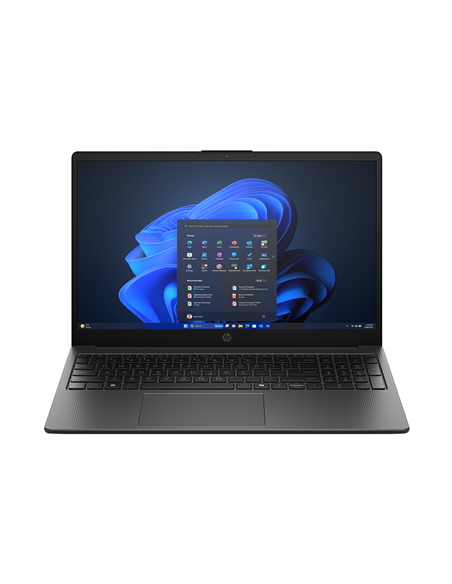 Ноутбук для бизнеса 15,6" HP 255R G10, Dark Ash Silver, AMD Ryzen 5 7535U, 16Гб/512Гб, FreeDOS