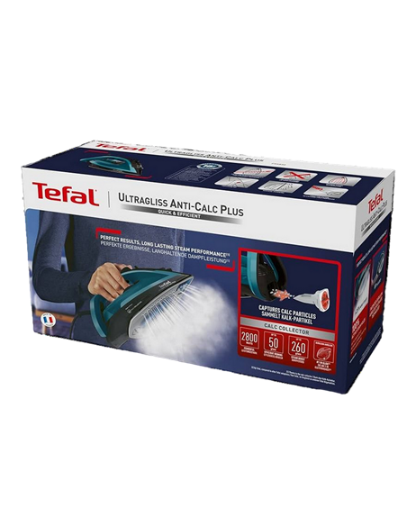 Утюг Tefal FV6832E0, 2800Вт, Синий