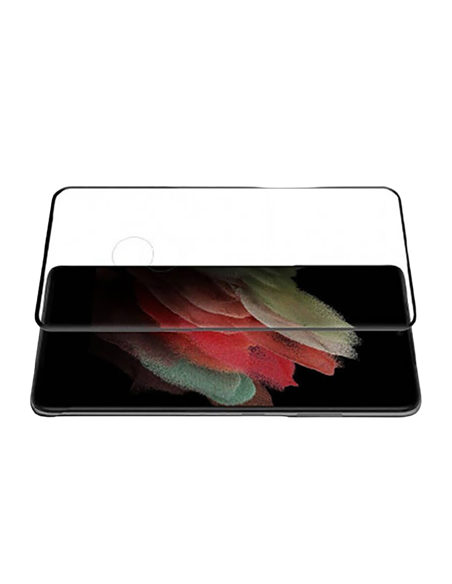 Защитное стекло Nillkin Galaxy S21 Ultra. Tempered Glass 3D CP+ Max. Черный